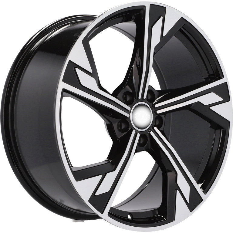 Alu kola pro Audi B5419 7.5x17 5x112 ET40 66.6 Black Polished | Wheelsup.cz