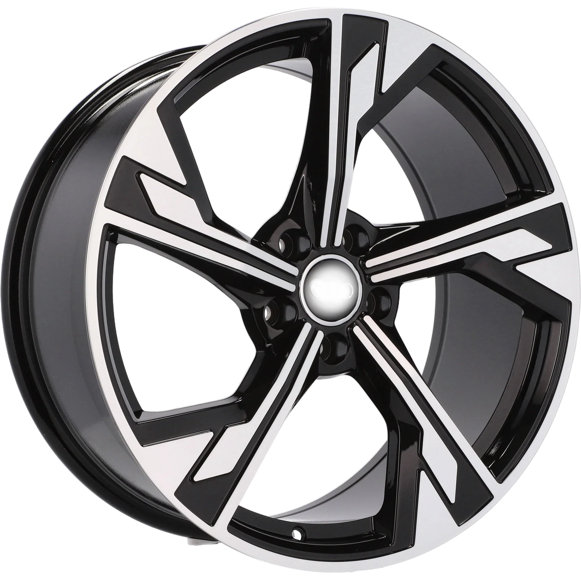 Alu kola pro Audi B5419 7.5x17 5x112 ET40 66.6 Black Polished | Wheelsup.cz