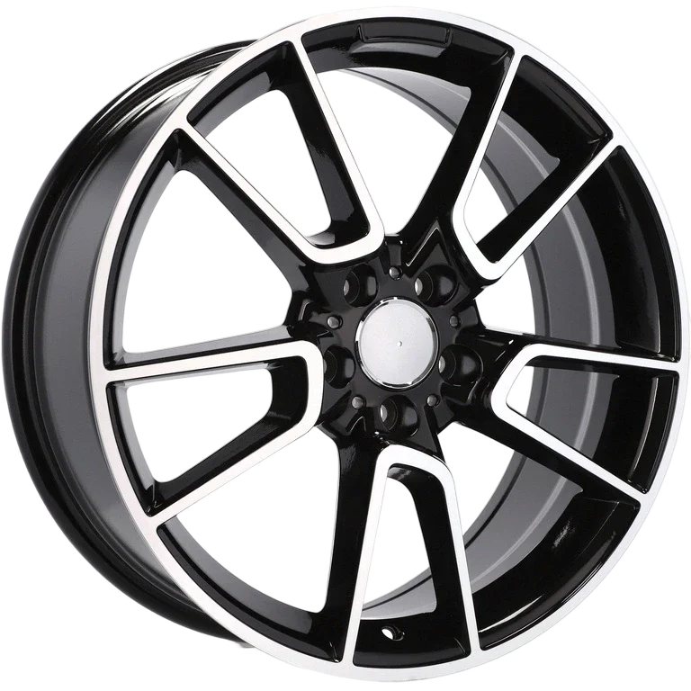 Alu kola pro Mercedes B5462 8.5x19 5x112 ET52 66.6 Black Polished | Wheelsup.cz
