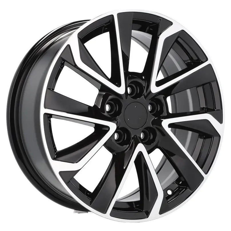 Alu kola pro Toyota B5463 6.5x15 5x114.3 ET40 60.1 Black Polished | Wheelsup.cz