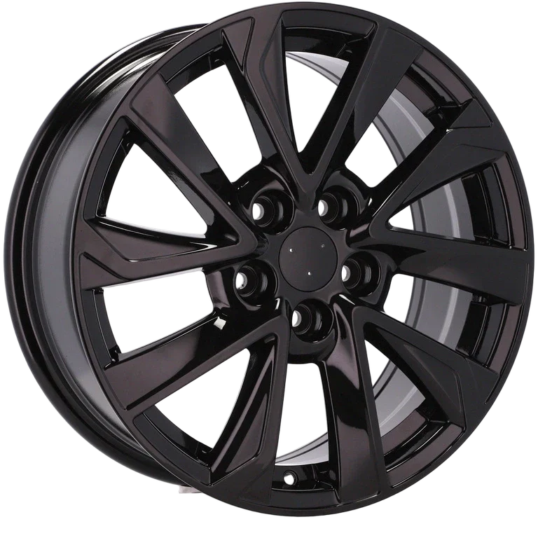 Alu kola pro Toyota B5463 7.5x18 5x114.3 ET40 60.1 Black Half Matt | Wheelsup.cz