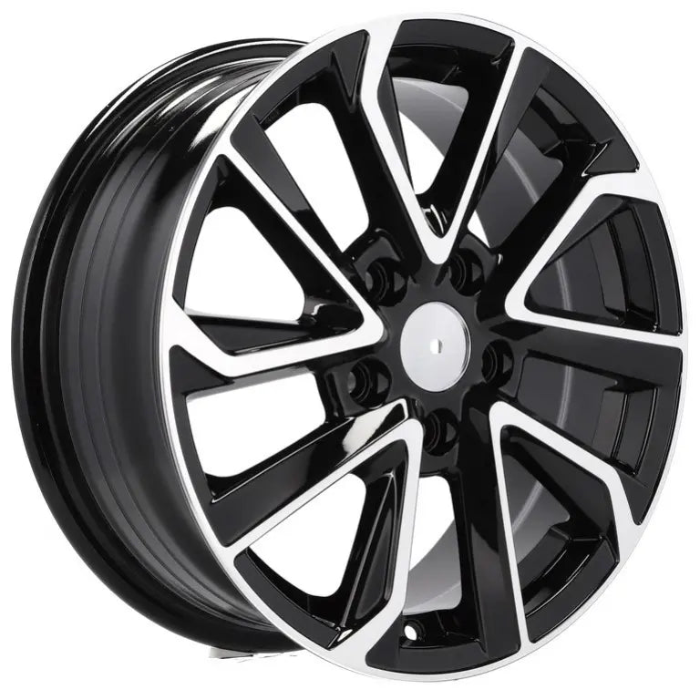 Alu kola pro Toyota B5463 6.5x15 5x114.3 ET40 60.1 Black Polished | Wheelsup.cz