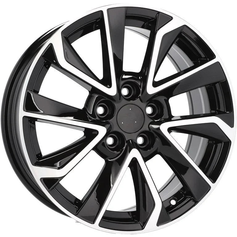 Alu kola pro Toyota B5463 7x17 5x100 ET40 54.1 Black Polished | Wheelsup.cz