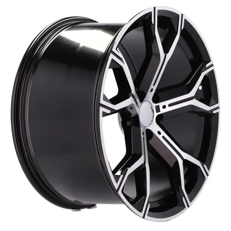 Alu kola pro BMW B5498 10x22 5x120 ET40 74.1 Black Polished | Wheelsup.cz