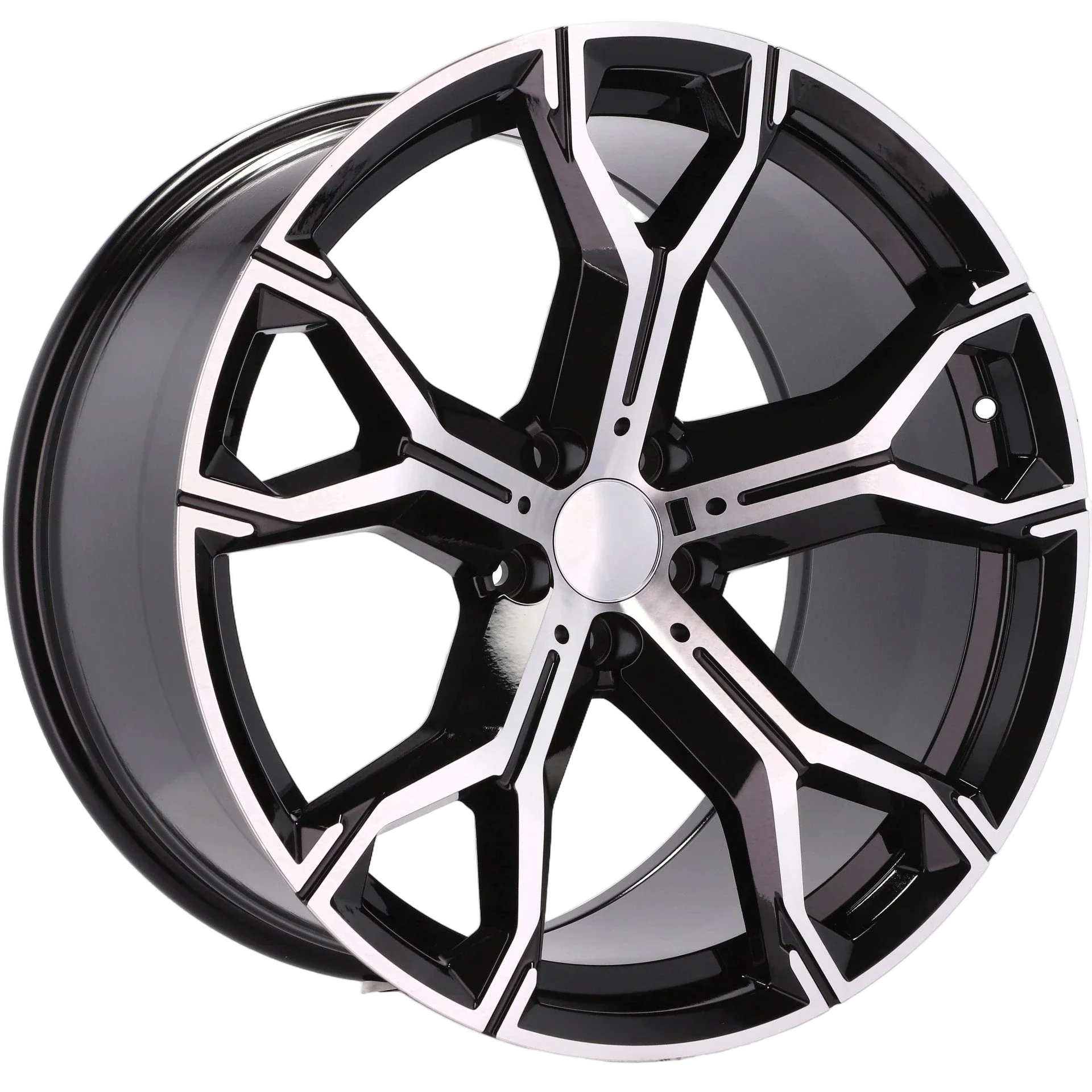 Alu kola pro BMW B5498 10.5x21 5x120 ET40 74.1 Black Polished | Wheelsup.cz