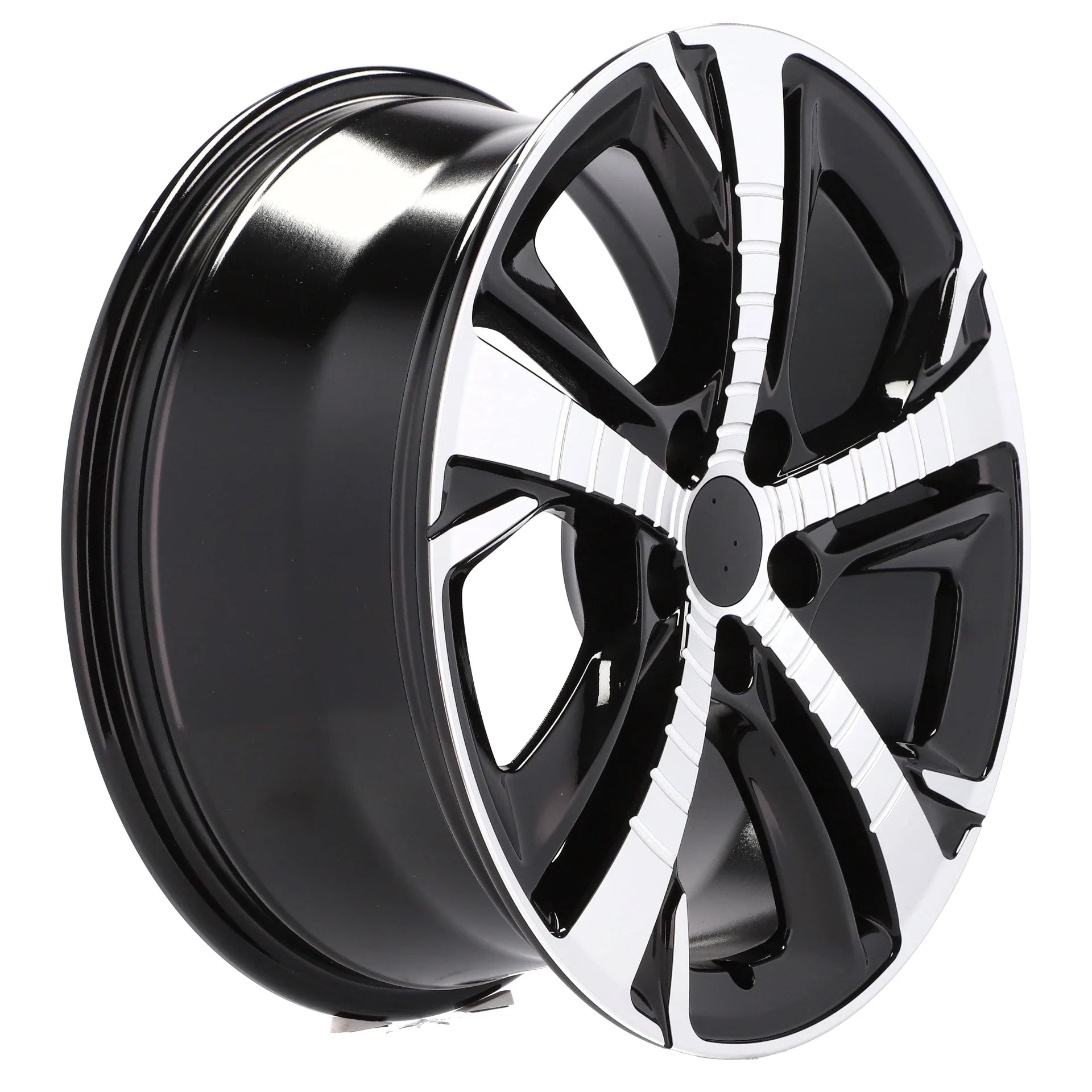 Alu kola pro Peugeot B5514 7x16 4x108 ET30 65.1 Black Polished | Wheelsup.cz