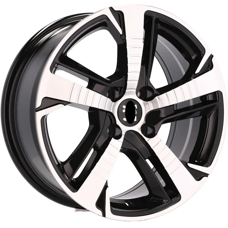 Alu kola pro Peugeot B5514 7x16 4x108 ET30 65.1 Black Polished | Wheelsup.cz