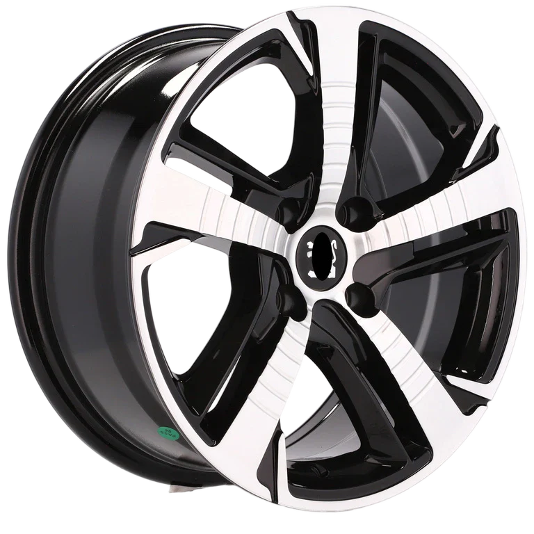 Alu kola pro Peugeot B5514 7x16 4x108 ET25 65.1 Black Polished | Wheelsup.cz