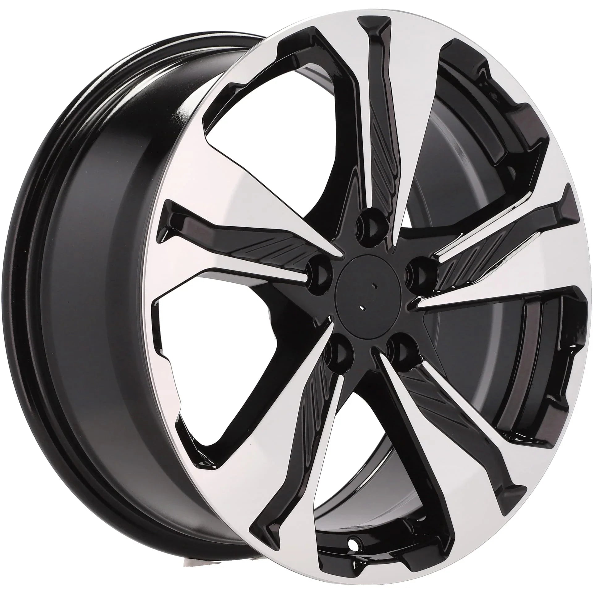 Alu kola pro Honda B5520 7.5x17 5x114.3 ET45 64.1 Black Polished | Wheelsup.cz