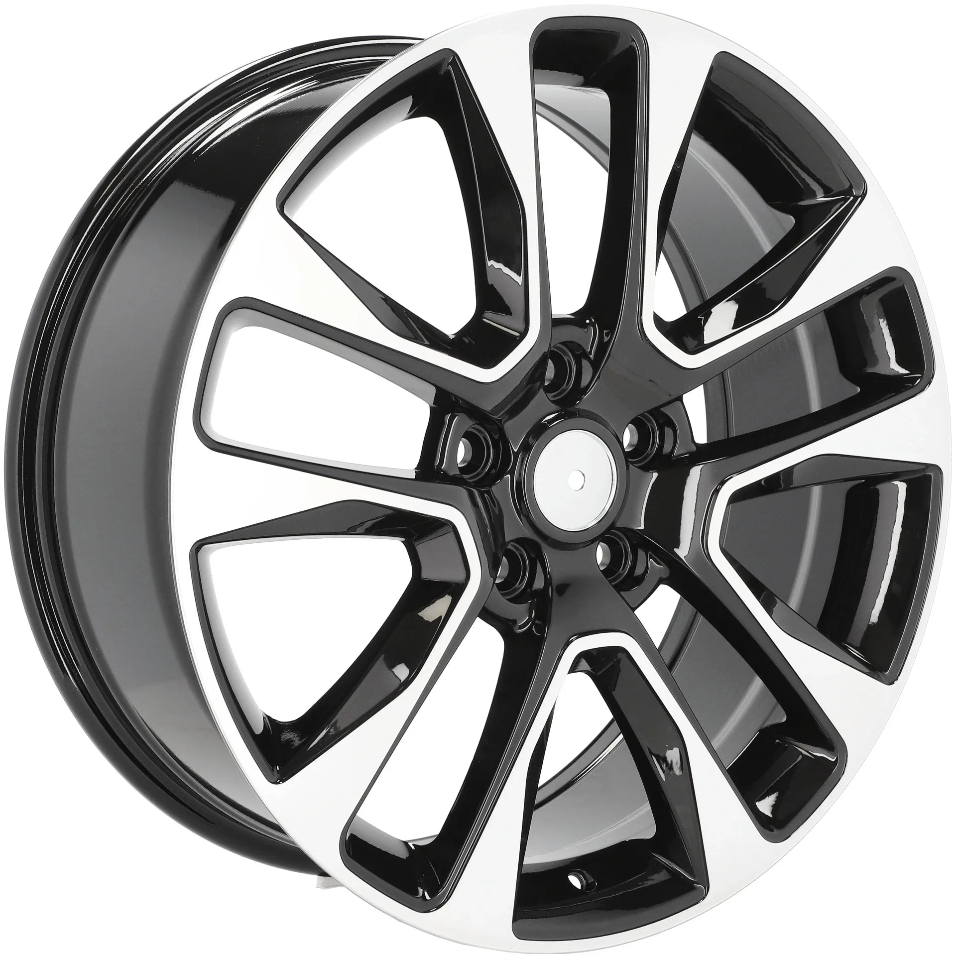 Alu kola pro Jeep B5536 8x20 5x127 ET50 71.6 Black Polished | Wheelsup.cz