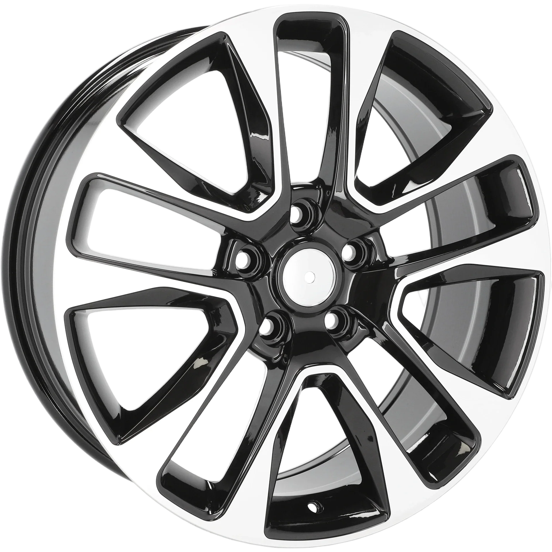 Alu kola pro Jeep B5536 8x20 5x127 ET50 71.6 Black Polished | Wheelsup.cz
