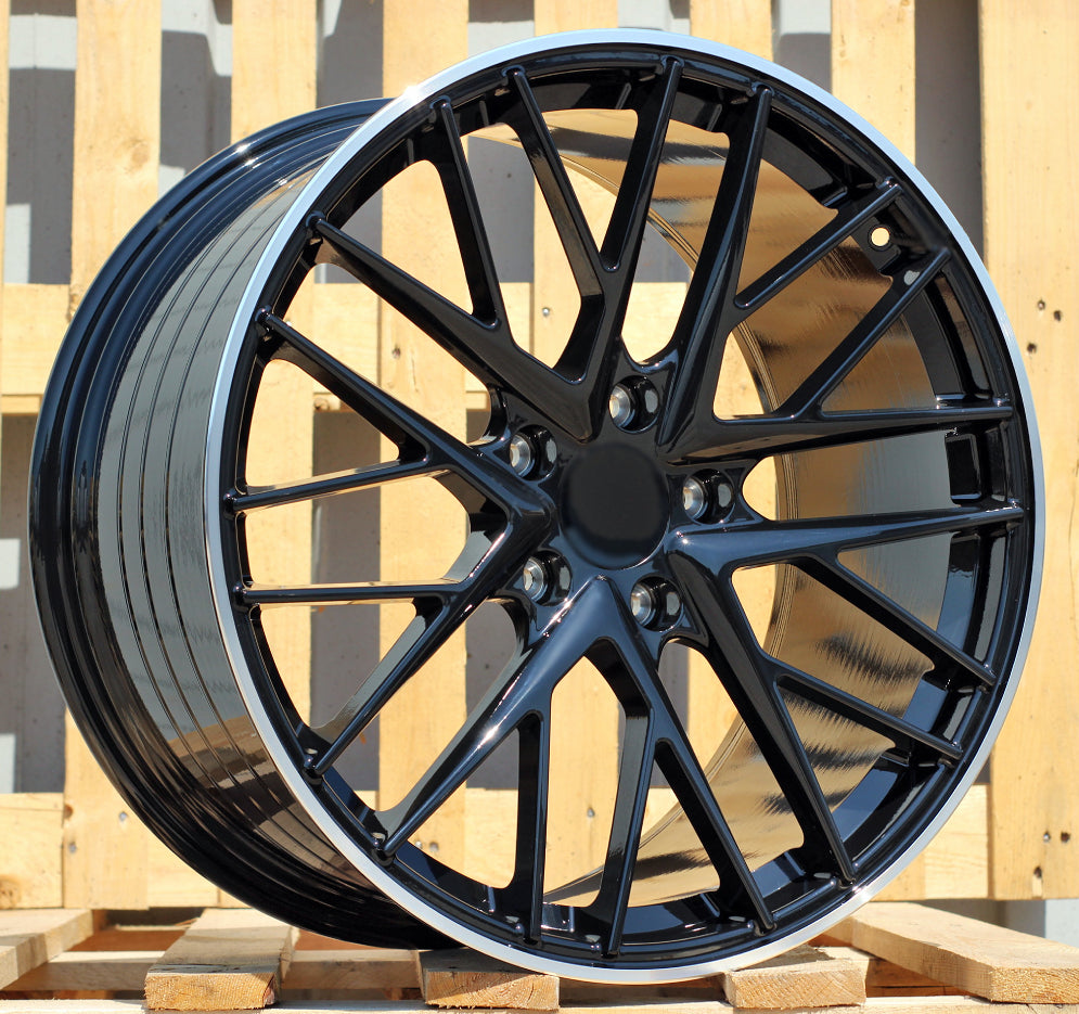 Alu kola Racing Line B5541 9.5x21 5x130 ET61 černá, Porsche WheelsUp