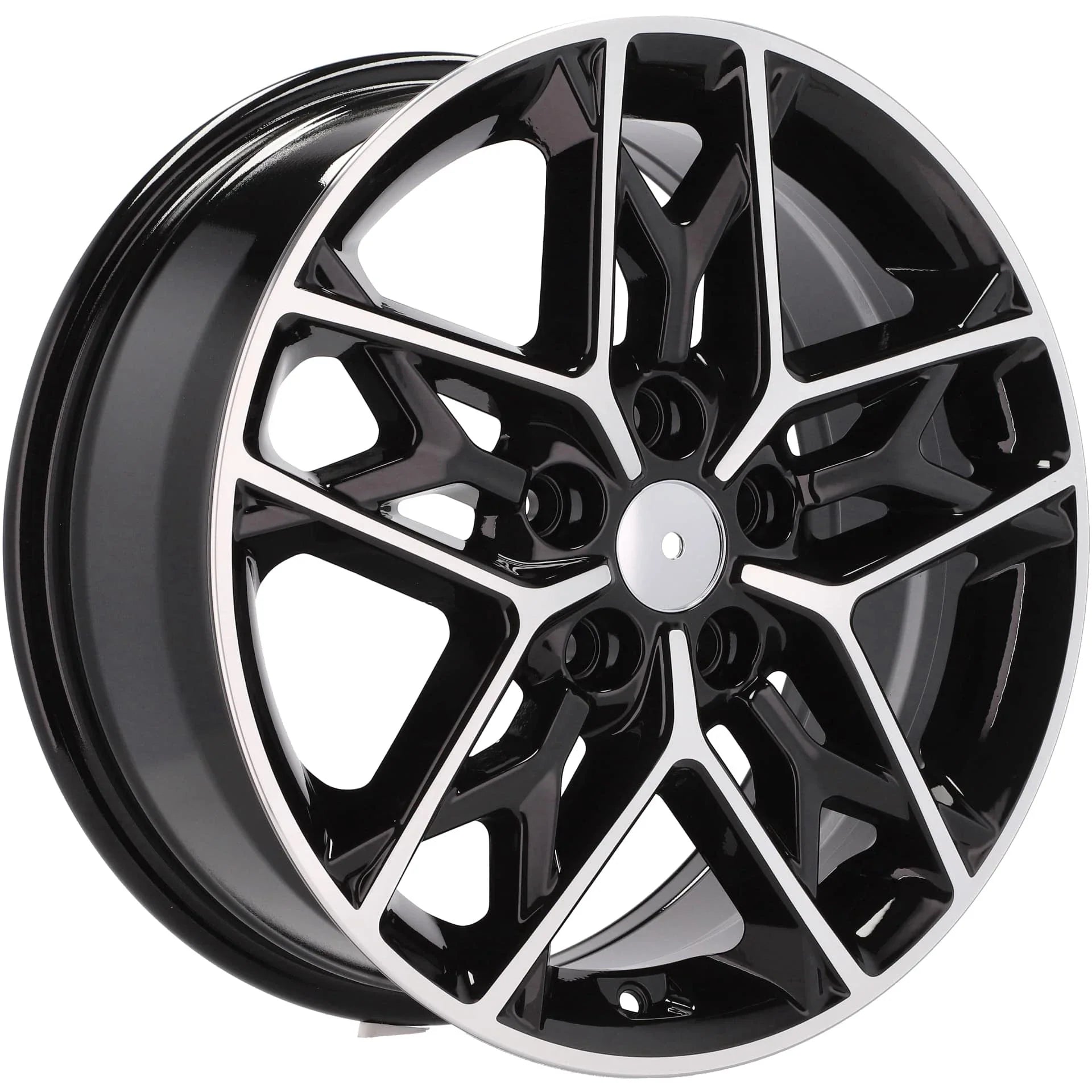 Alu kola pro Kia B5567 7.5x18 5x114.3 ET48 67.1 Black Polished | Wheelsup.cz