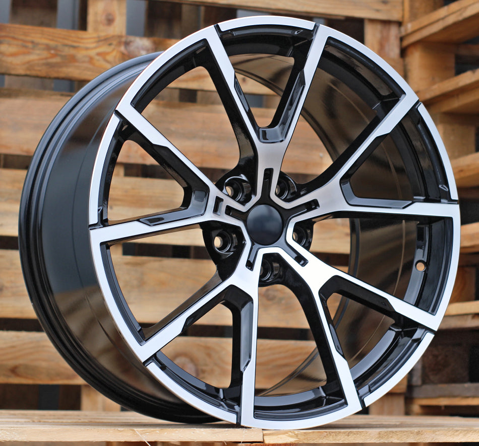 Alu kola BMW B5601 7.5x17 5x120 ET40 Black Polished-Alu kola-WheelsUp