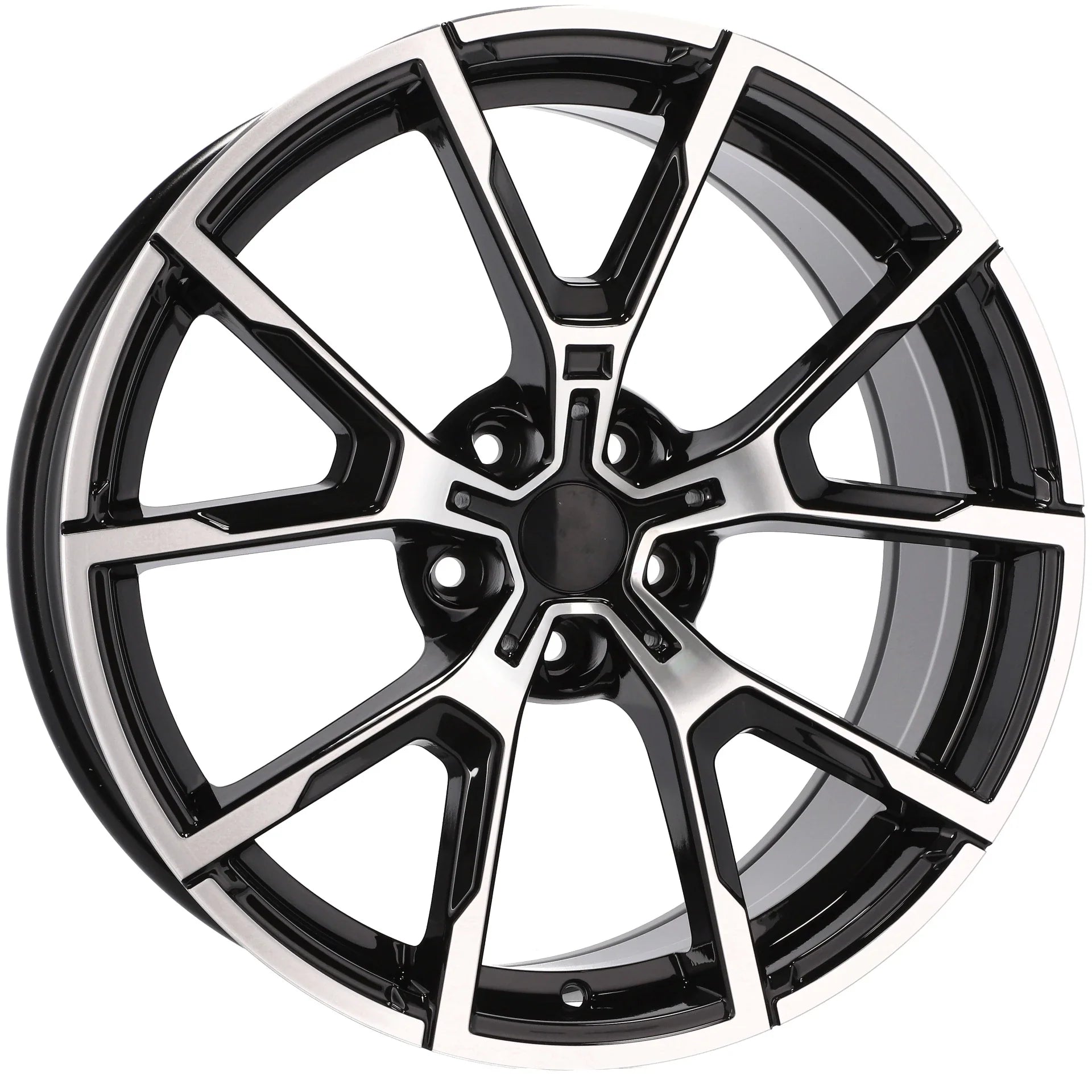 Alu kola pro BMW B5601 7.5x17 5x112 ET40 66.6 Black Polished | Wheelsup.cz