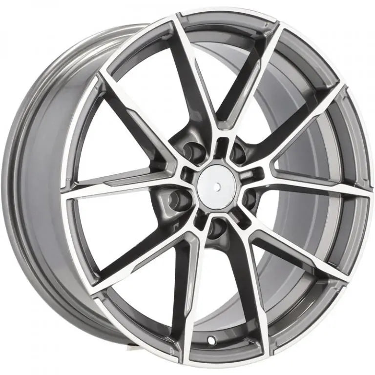 Alu kola pro BMW B5601 7.5x17 5x112 ET27 66.6 Grey Polished | Wheelsup.cz