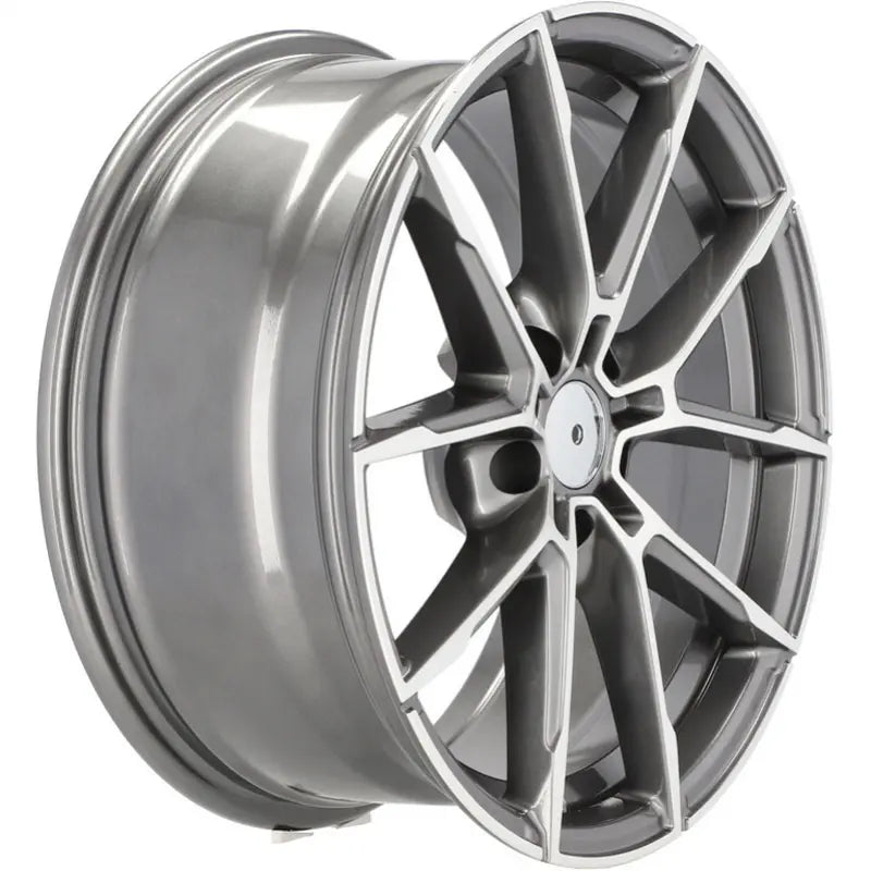 Alu kola pro BMW B5601 7.5x17 5x112 ET27 66.6 Grey Polished | Wheelsup.cz