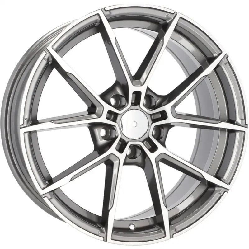 Alu kola pro BMW B5601 7.5x17 5x112 ET27 66.6 Grey Polished | Wheelsup.cz