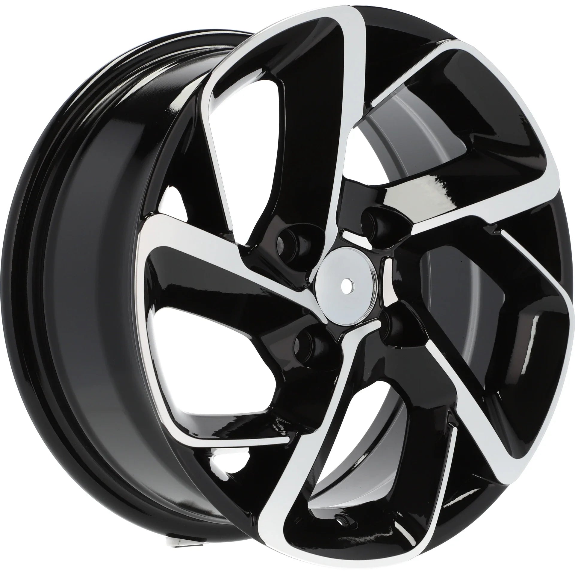 Alu kola pro Citroen B5714 6.5x15 4x108 ET25 65.1 Black Polished | Wheelsup.cz