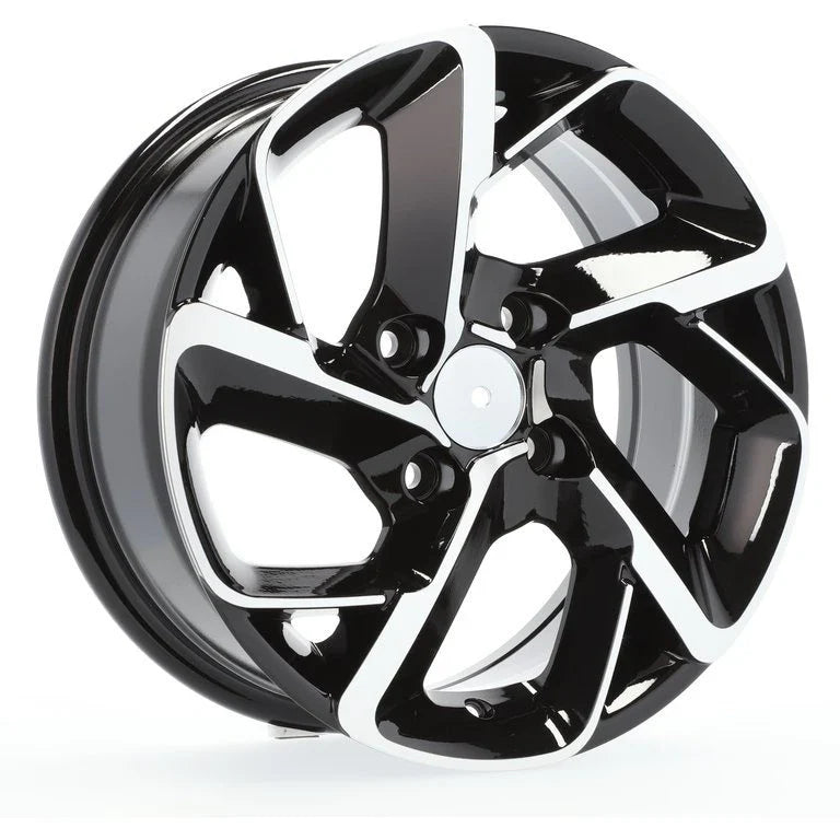 Alu kola pro Citroen B5714 6.5x15 4x108 ET25 65.1 Black Polished | Wheelsup.cz