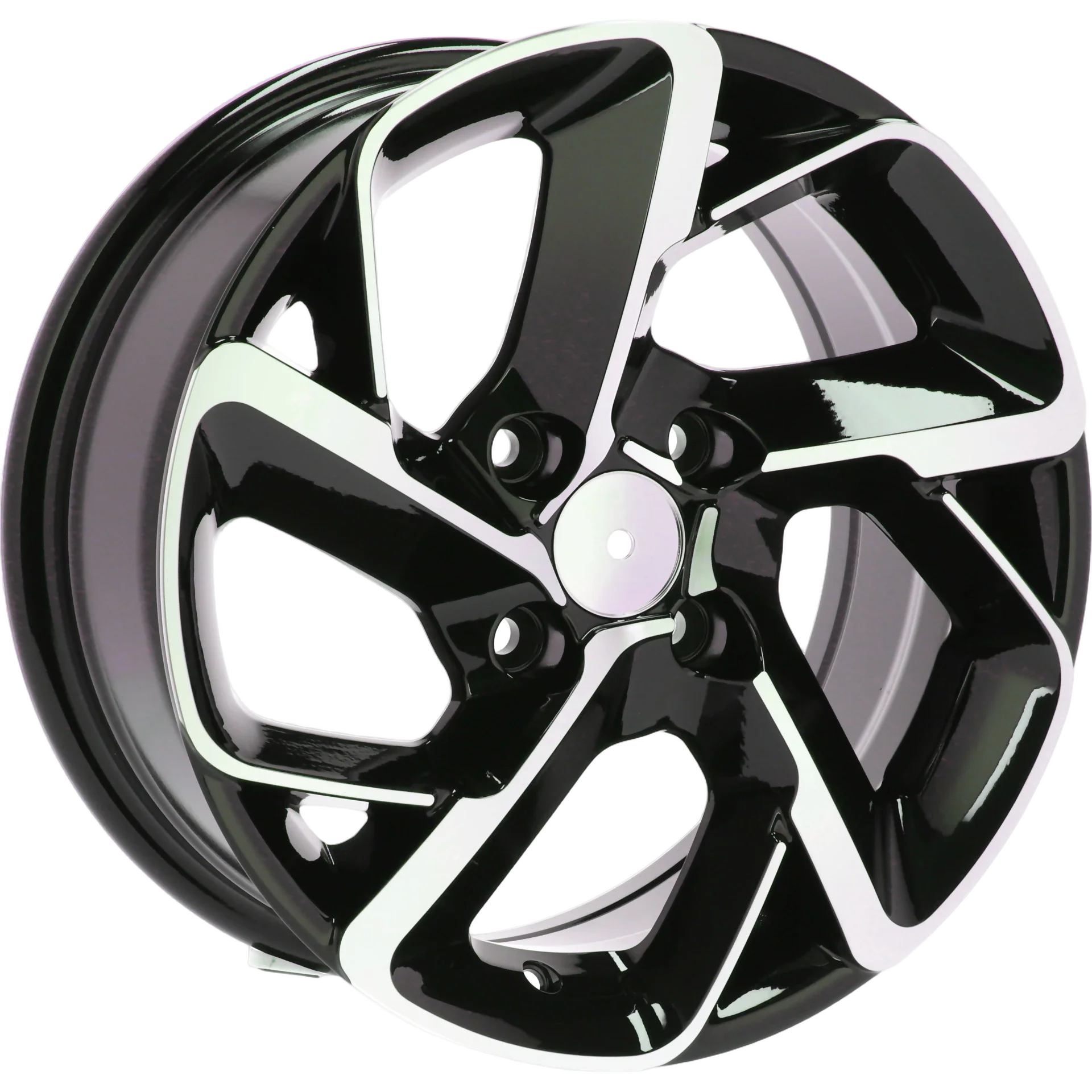 Alu kola pro Citroen B5714 6.5x15 4x108 ET25 65.1 Black Polished | Wheelsup.cz