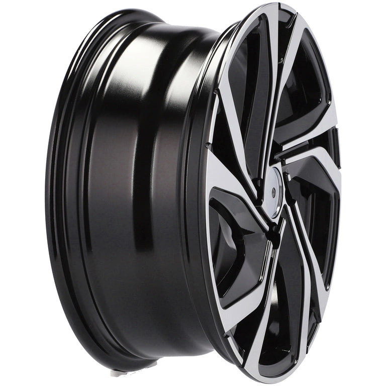 Alu kola pro Racing Line B5762 6x15 5x112 ET45 66.6 Black Polished