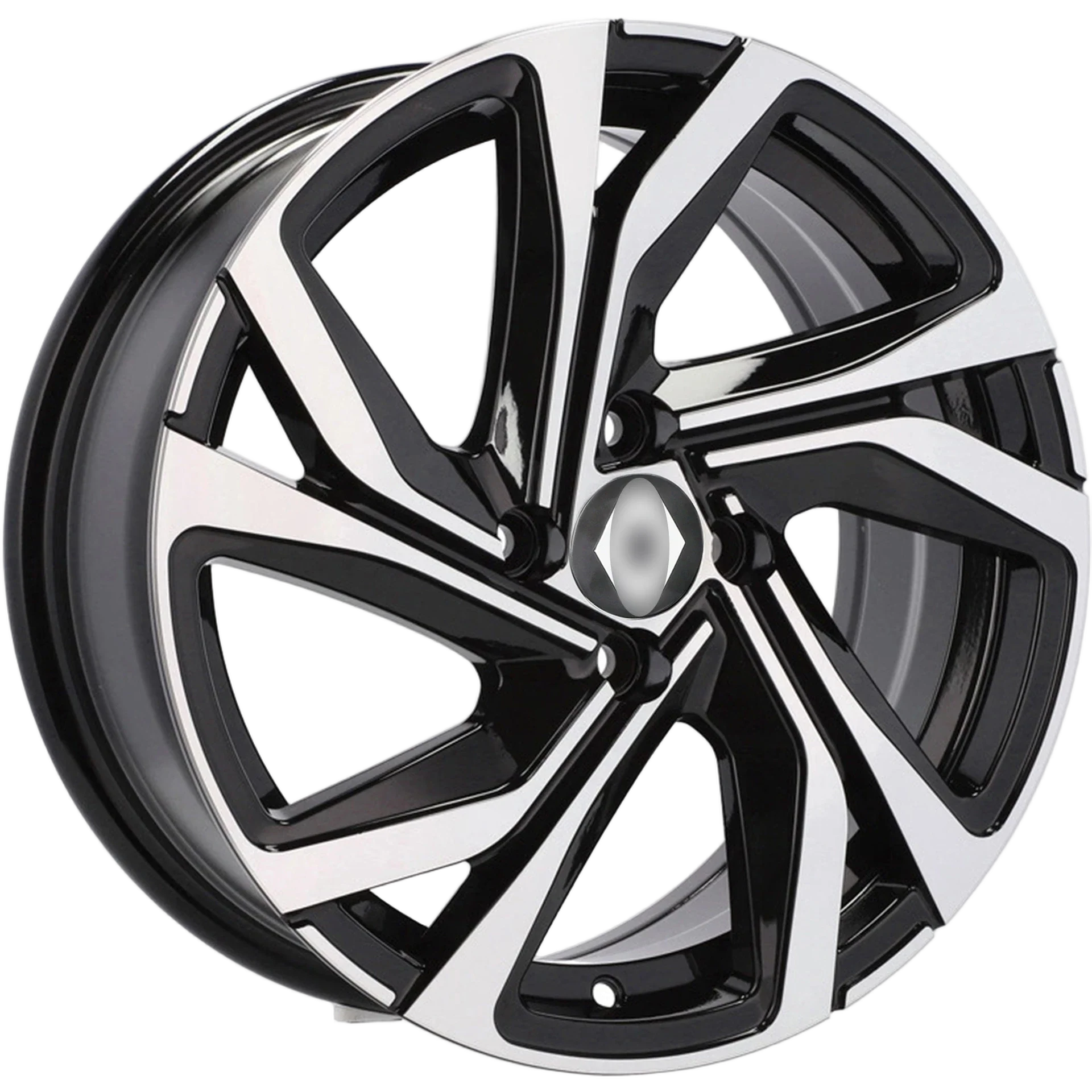 Alu kola pro Renault B5762 6.5x16 5x114.3 ET41 66.1 Black Polished | Wheelsup.cz