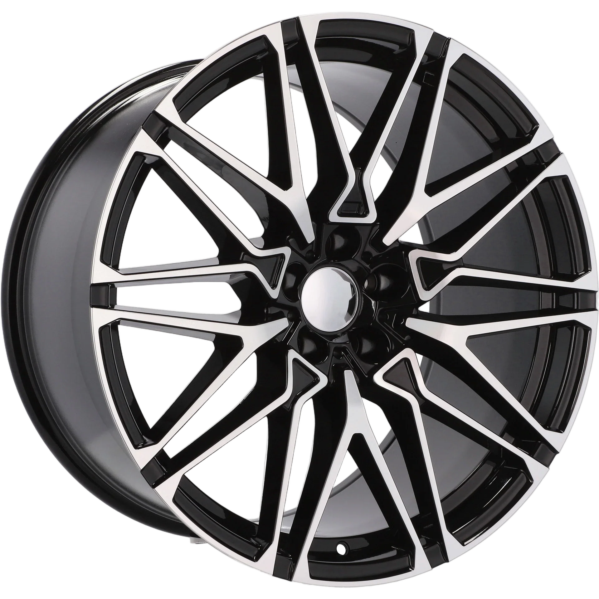 Alu kola pro BMW B5771 10x22 5x120 ET40 74.1 Black Polished | Wheelsup.cz