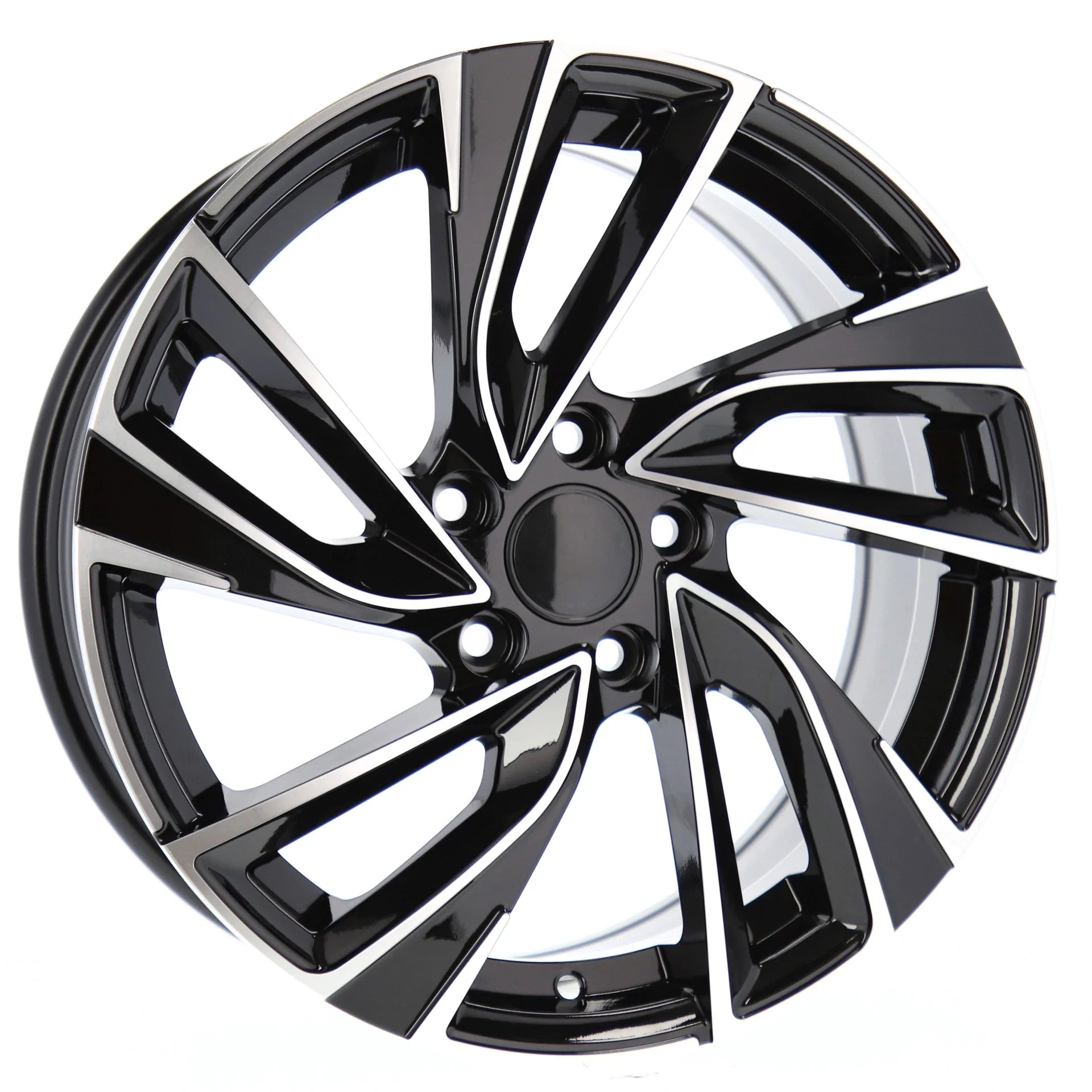 Alu kola pro Volkswagen B5772 7x17 5x112 ET45 57.1 Black Polished | Wheelsup.cz