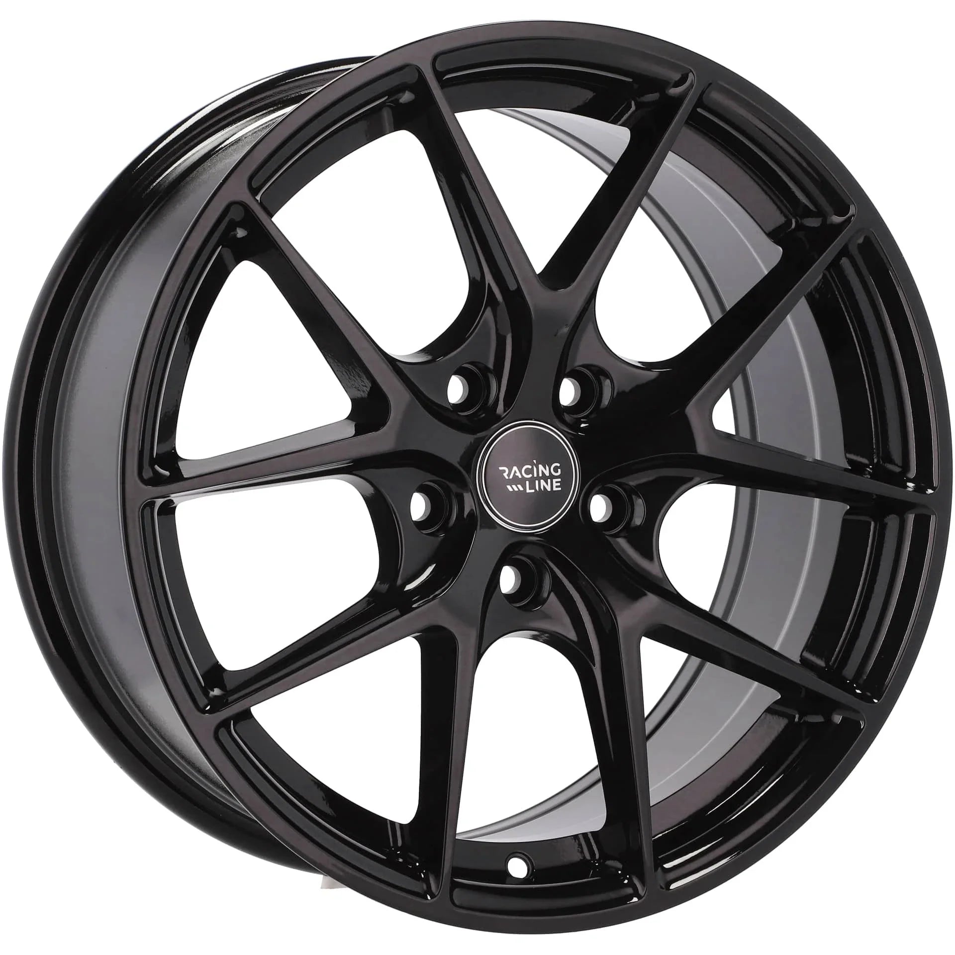 Alu kola Racing Line B5796 7.5x17 5x100 ET40 57.1 Black | Wheelsup.cz