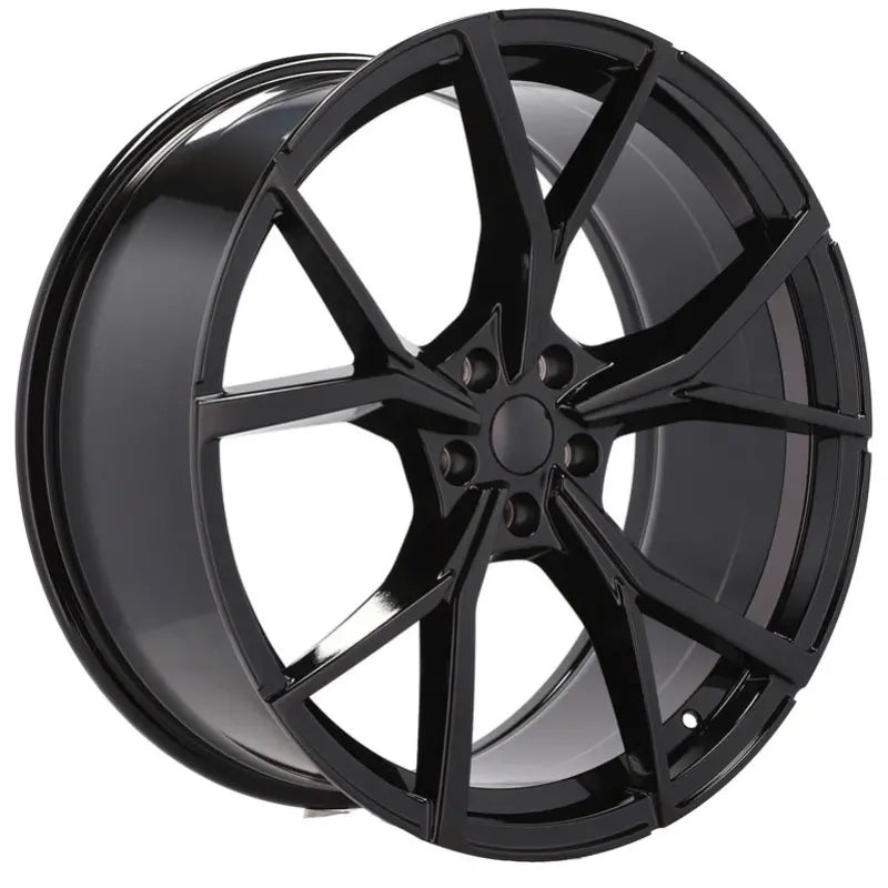 Alu kola pro Volkswagen B5801 9.5x22 5x112 ET31 66.6 Black | Wheelsup.cz