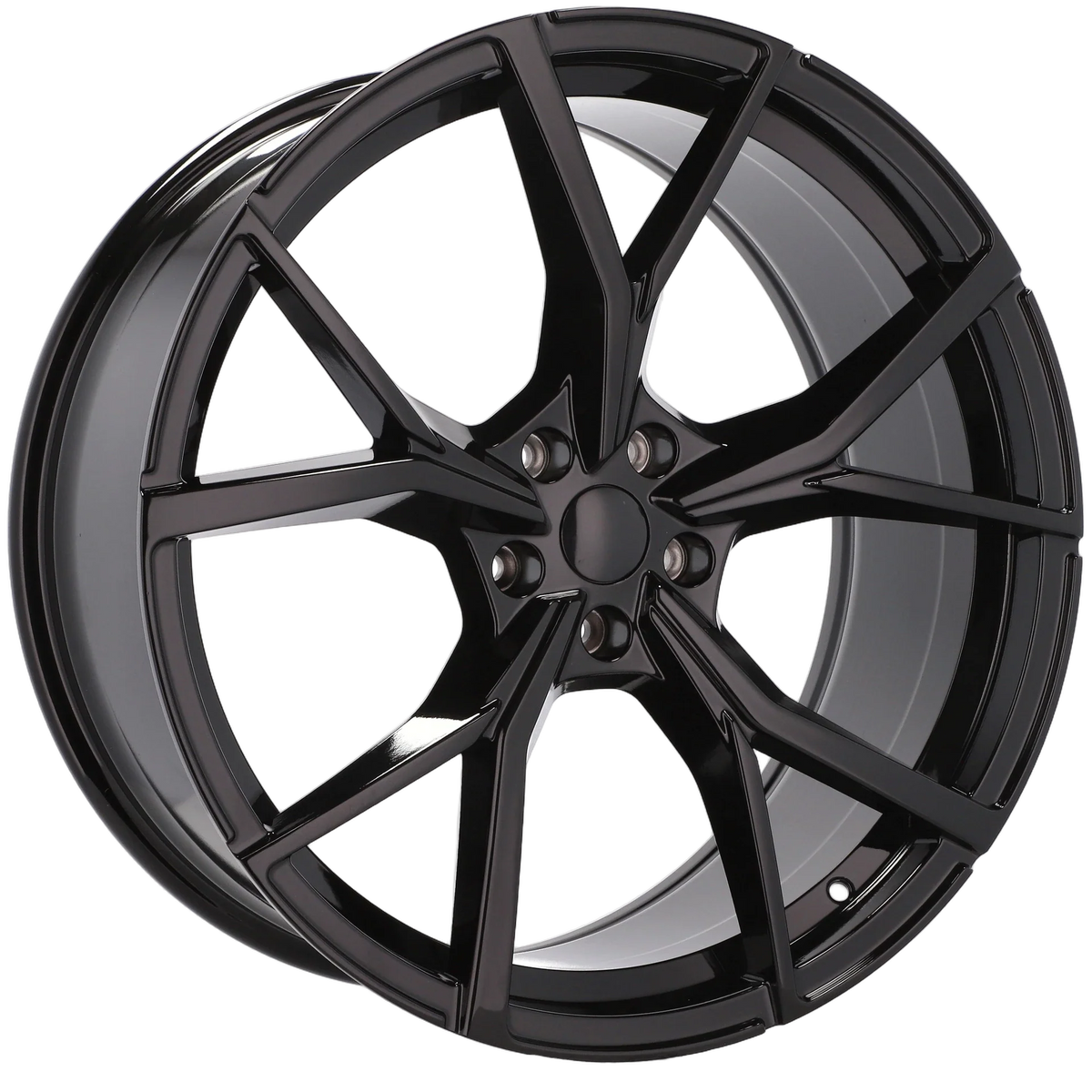 Alu kola pro Volkswagen B5801 9.5x22 5x112 ET31 66.6 Black | Wheelsup.cz