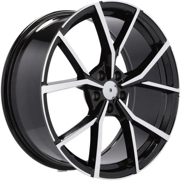 Alu kola pro Volkswagen B5801 8x18 5x112 ET41 57.1 Black Polished | Wheelsup.cz