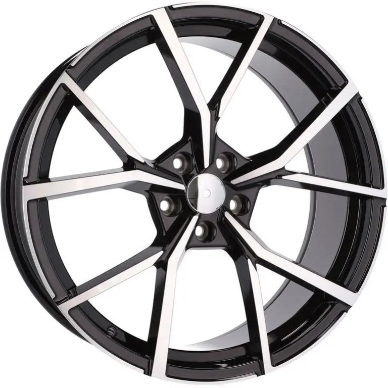 Alu kola pro Volkswagen B5801 7x17 5x100 ET39 57.1 Black Polished | Wheelsup.cz