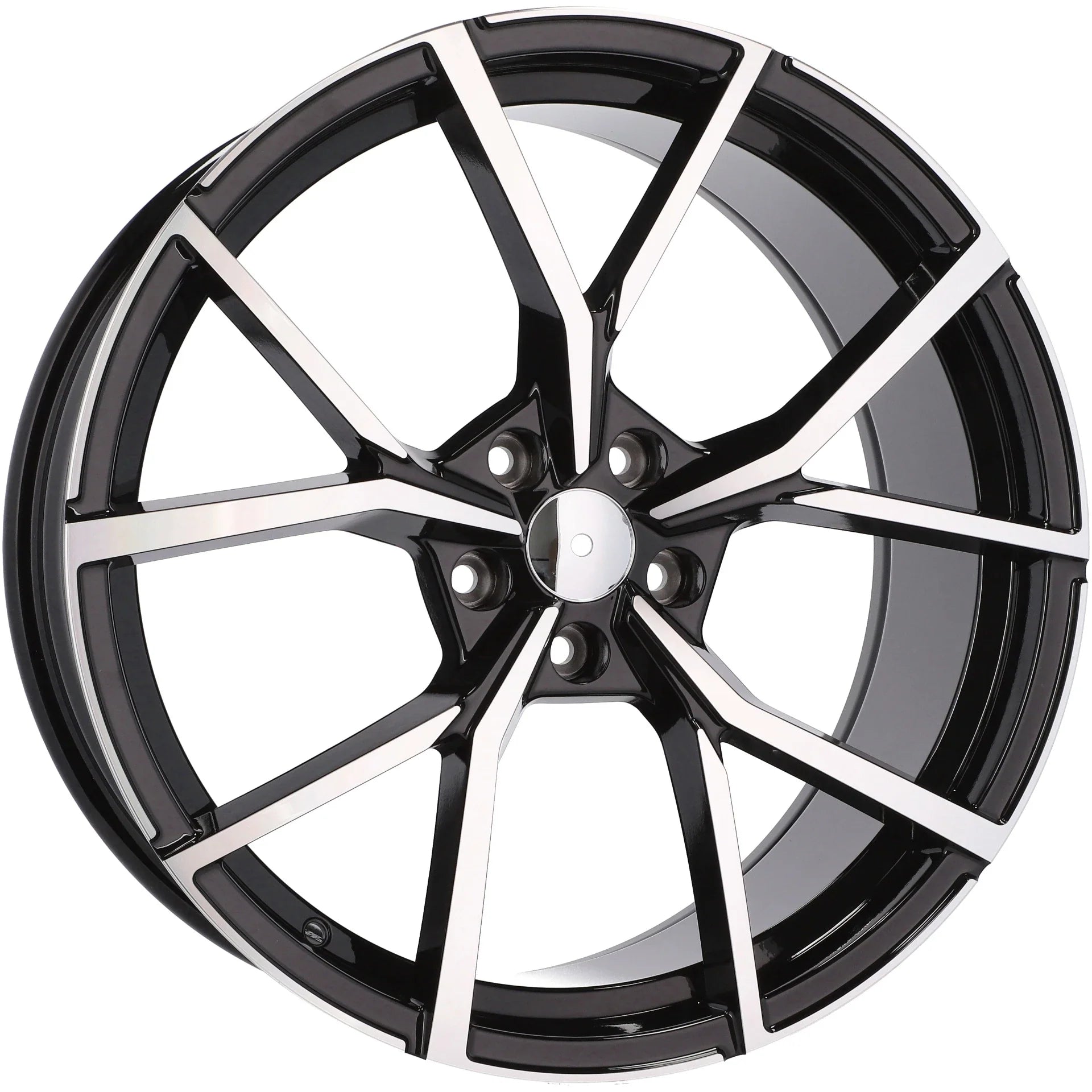 Alu kola pro Volkswagen B5801 7x17 5x112 ET45 57.1 Black Polished | Wheelsup.cz