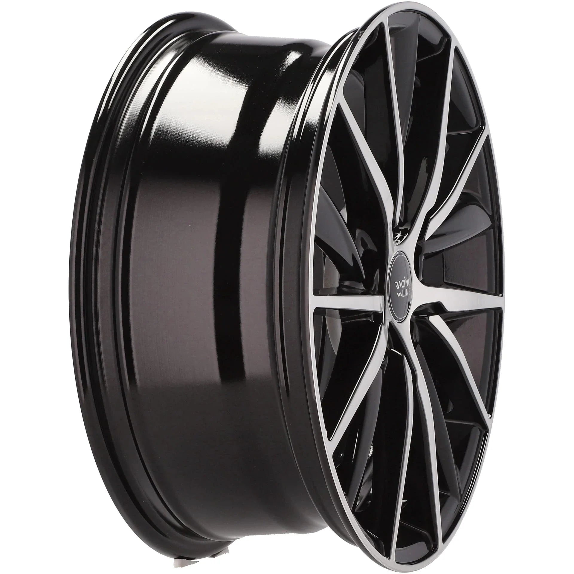 Alu kola Racing Line B5809 7x17 5x114.3 ET45 67.1 Black Polished | Wheelsup.cz