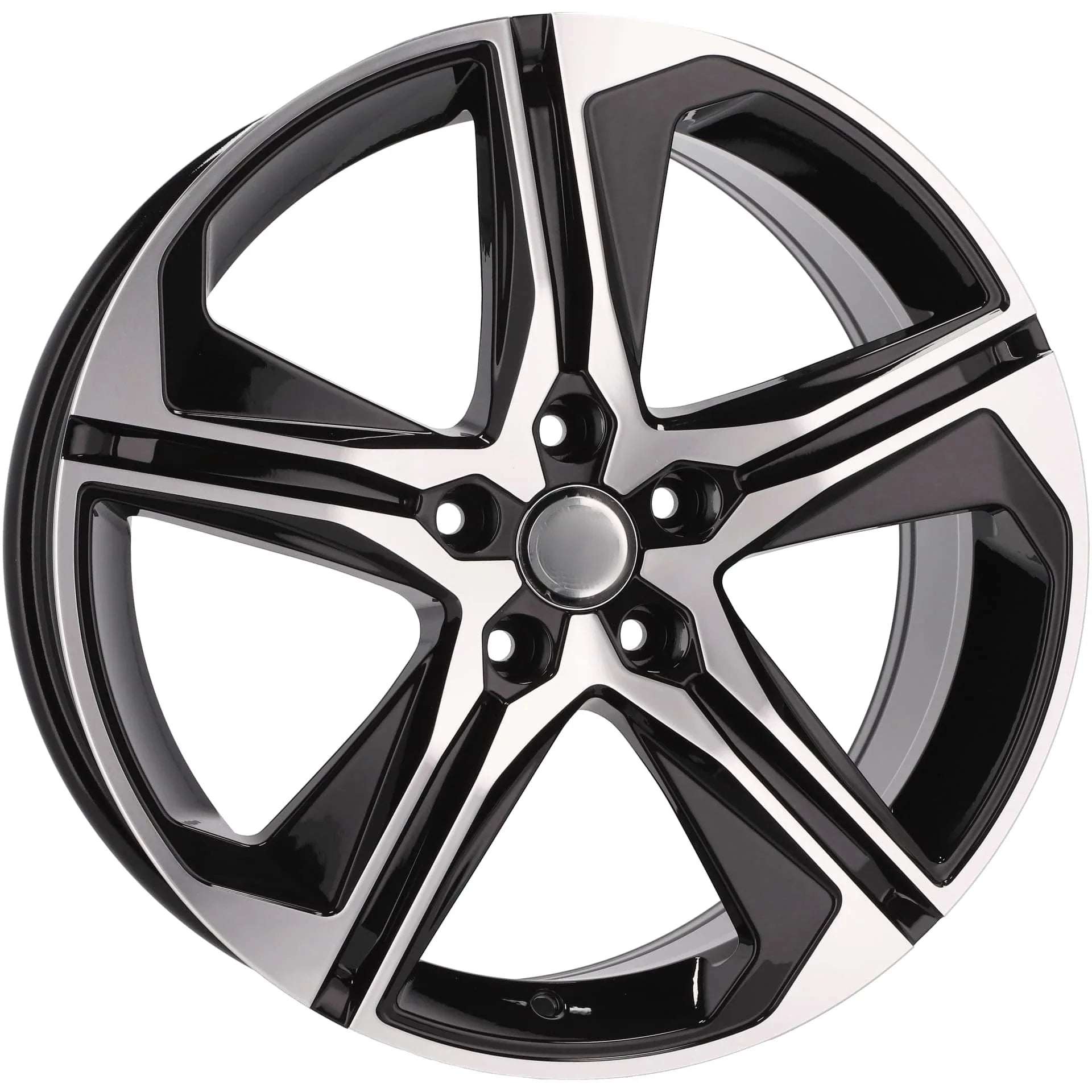 Alu kola pro Seat B5817 7.5x18 5x112 ET46 57.1 Black Polished | Wheelsup.cz