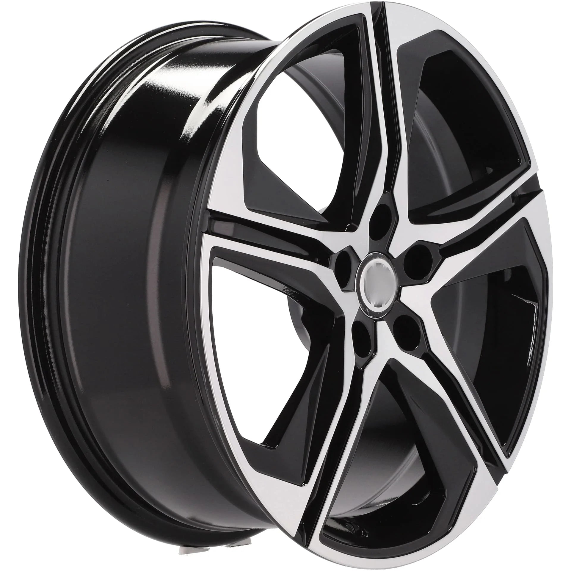 Alu kola pro Seat B5817 7.5x18 5x112 ET46 57.1 Black Polished | Wheelsup.cz