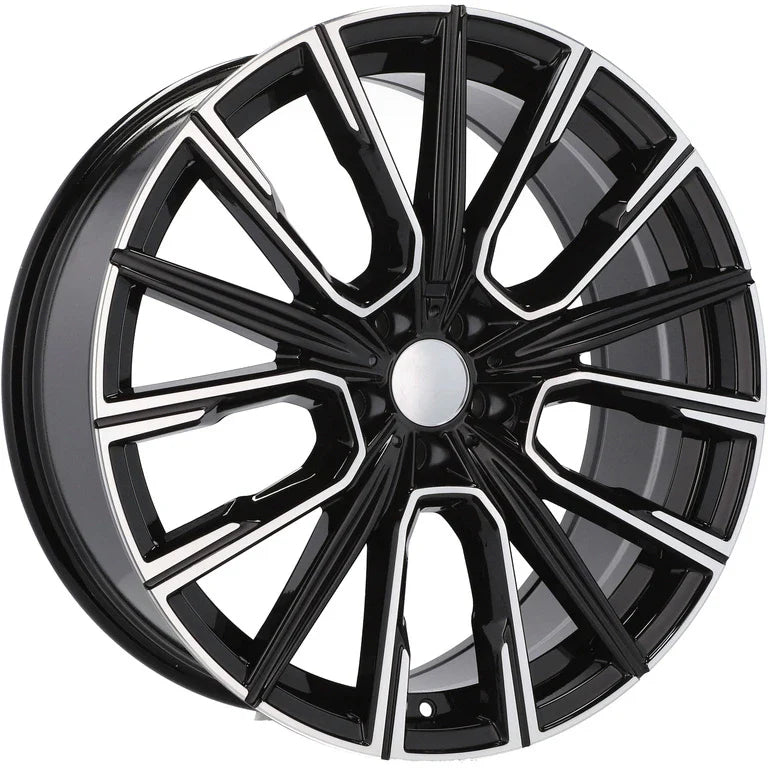 Alu kola pro BMW B5836 9.5x19 5x112 ET39 66.6 Black Polished | Wheelsup.cz