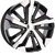 Alu kola pro Peugeot B5837 7x16 5x108 ET44 65.1 Black Polished