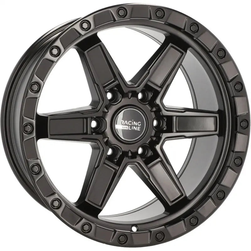 Alu kola pro Offroad B5840 9x18 6x139.7 ET10 110.1 Black Half Matt | Wheelsup.cz