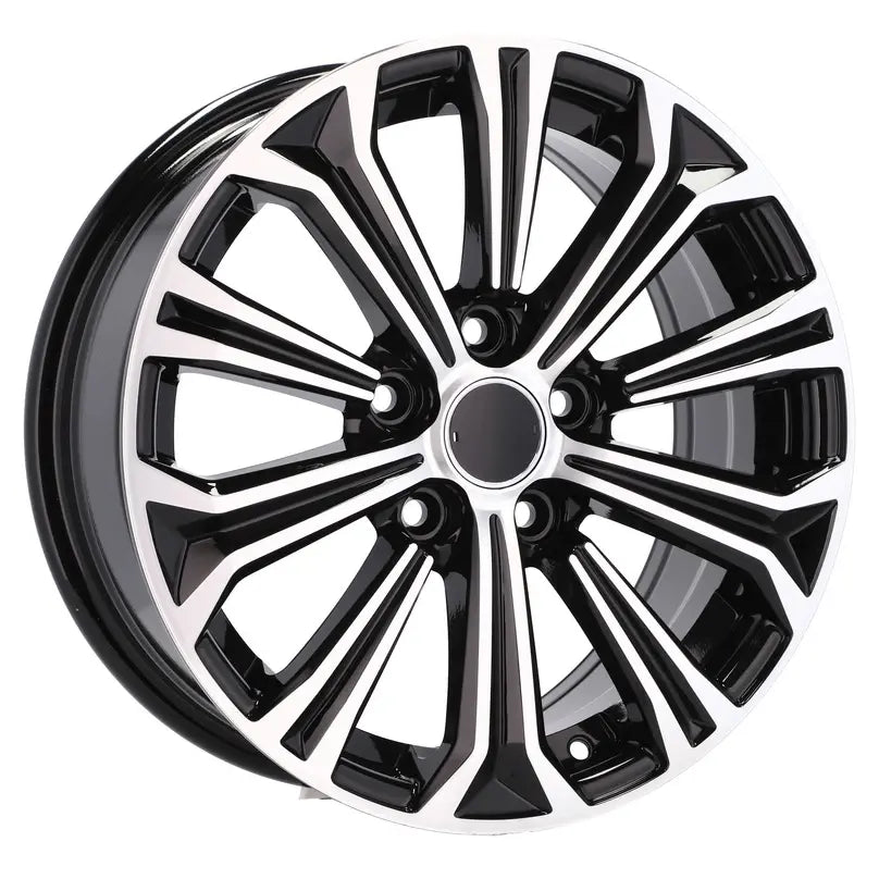Alu kola pro Toyota B5845 7.5x17 5x100 ET40 54.1 Black Polished | Wheelsup.cz