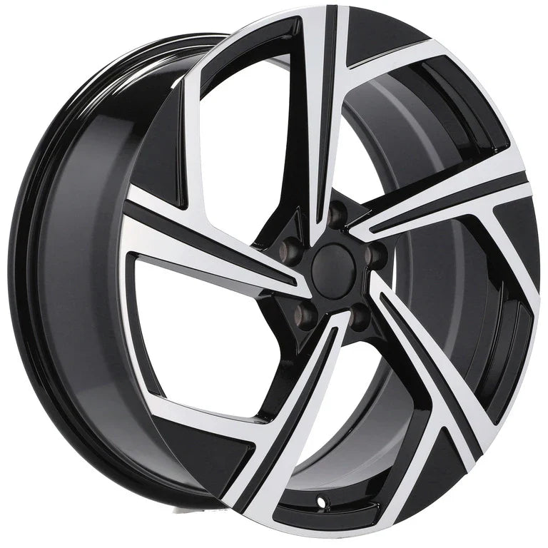 Alu kola pro Volkswagen B5851 7.5x17 5x112 ET42 57.1 Black Polished | Wheelsup.cz