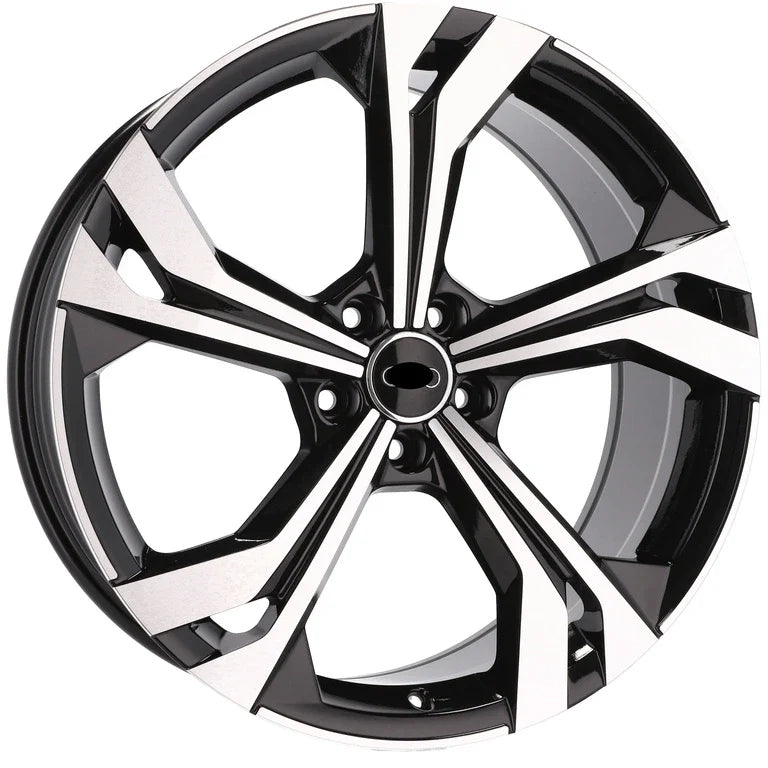 Alu kola pro Audi B5873 8.5x20 5x112 ET36 66.6 Black Polished | Wheelsup.cz
