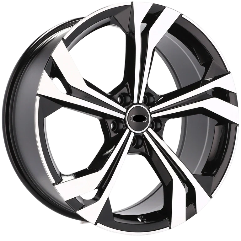 Alu kola pro Audi B5873 8.5x20 5x112 ET38 66.6 Black Polished | Wheelsup.cz