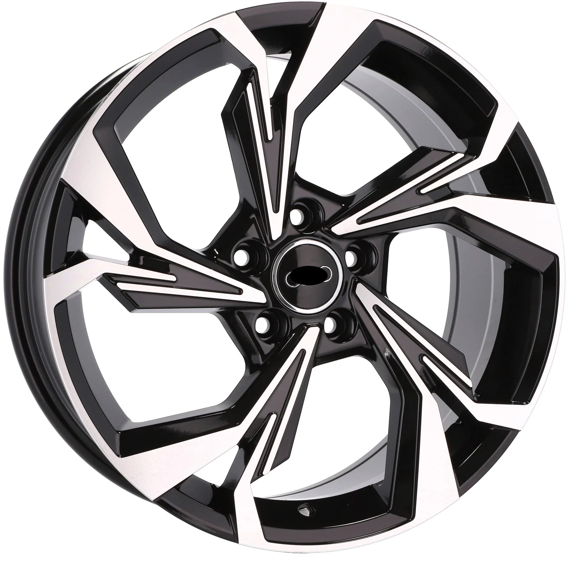 Alu kola pro Audi B5893 8x18 5x112 ET34 66.6 Black Polished | Wheelsup.cz