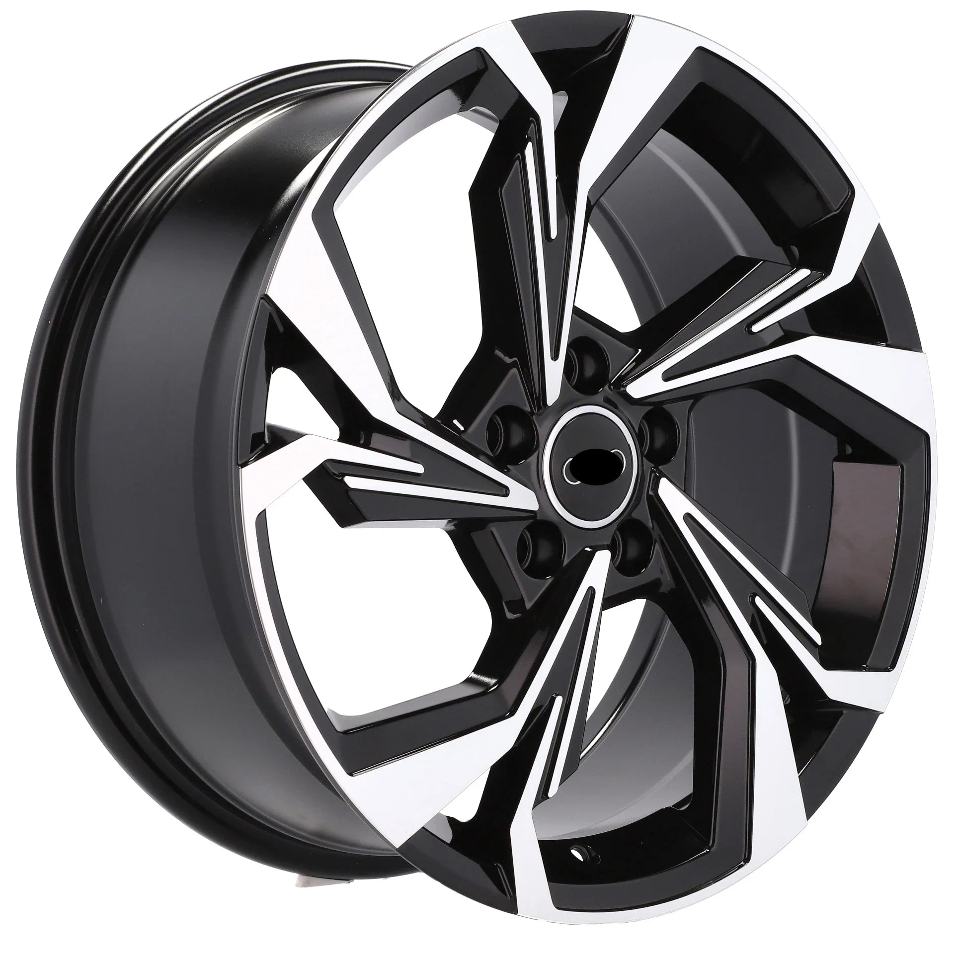 Alu kola pro Audi B5893 8x18 5x112 ET34 66.6 Black Polished | Wheelsup.cz