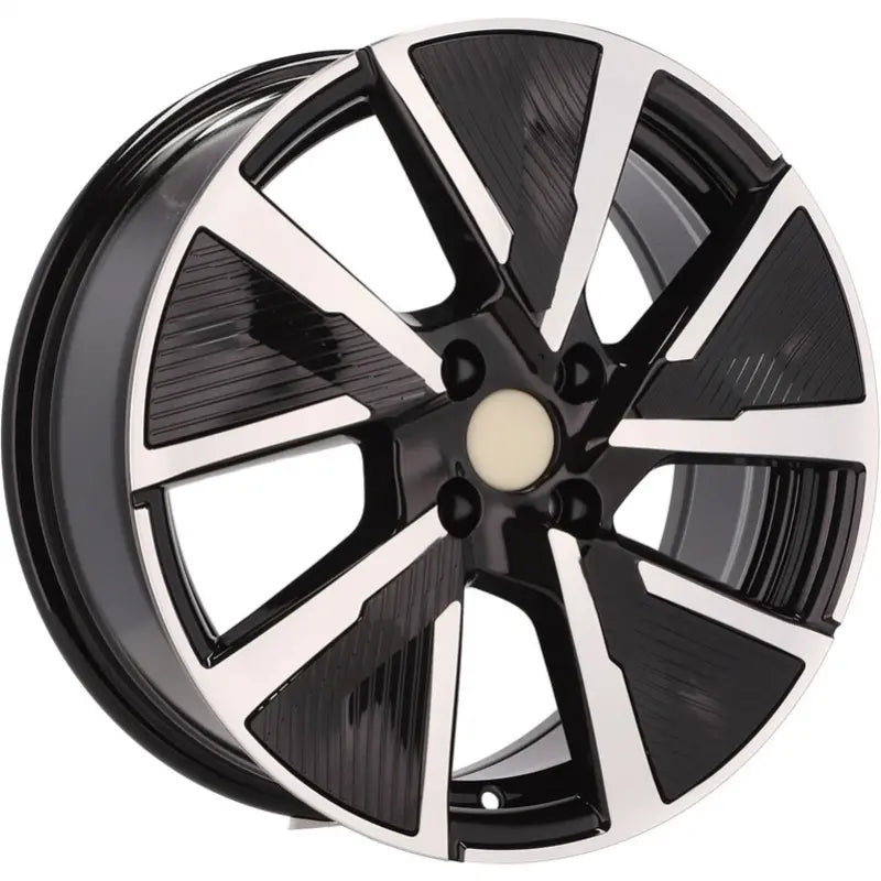Alu kola pro Peugeot B5906F 7x17 4x108 ET32 65.1 Black Polished | Wheelsup.cz