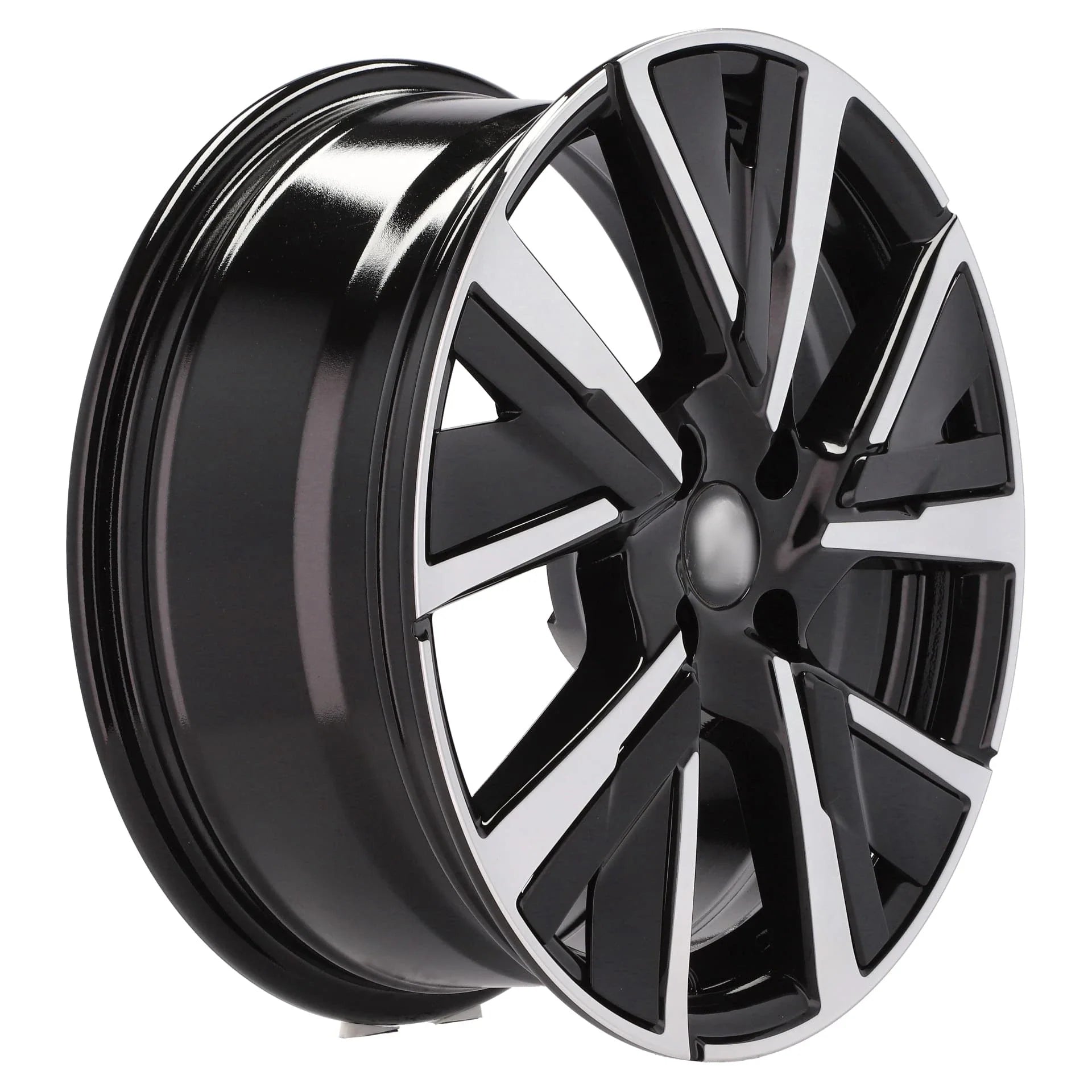 Alu kola pro Peugeot B5906 6.5x16 5x108 ET40 65.1 Black Polished | Wheelsup.cz