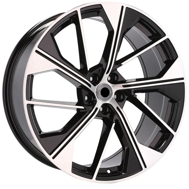 Alu kola pro Audi B5907 8.5x20 5x112 ET34 66.6 Black Polished | Wheelsup.cz